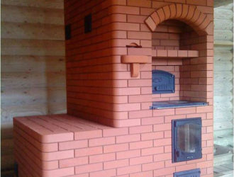 Отопительно варочные печи из кирпича: конструкция, материалы, строительство