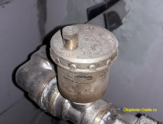 Воздух в системе отопления: причины появления, как развоздушить систему?