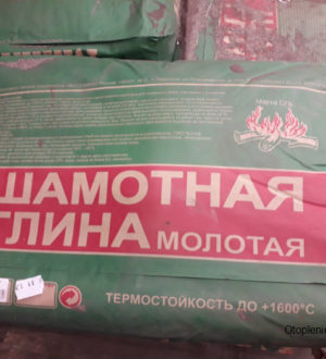 Как приготовить раствор глины для кладки печи?