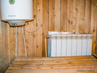 Отопление в бане