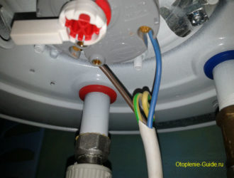 Подключение водонагревателя к электросети