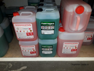 Теплоноситель для системы отопления загородного дома: требования, особенности использования