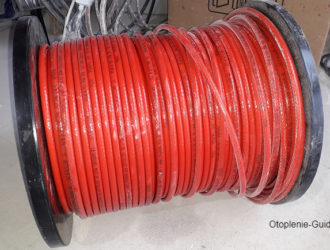 Электрический греющий кабель для теплого пола