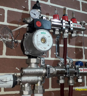 Коллекторная группа для теплого пола