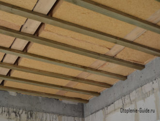 Утепление потолка в доме с холодной крышей: материалы и способы реализации