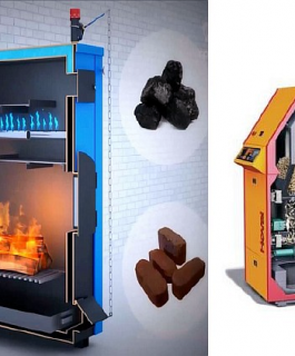 Пиролизные твердотопливные котлы